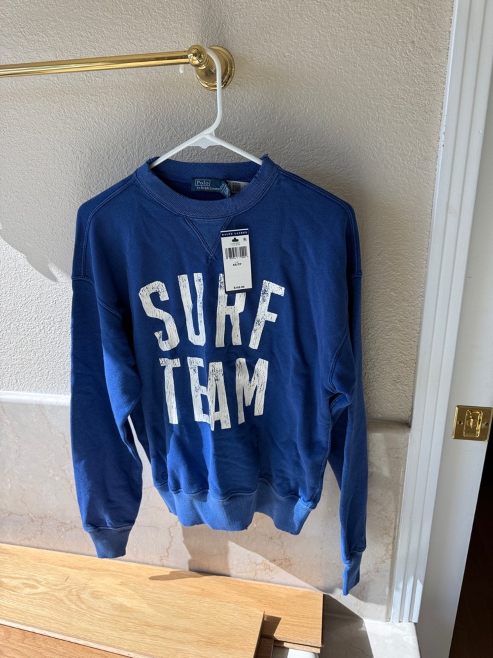 New Polo by Ralph Lauren Crewneck Cotton Sweatshirt